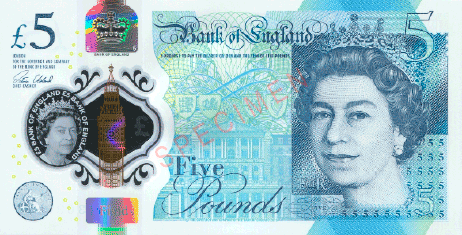 上位5通貨の英国ポンド。