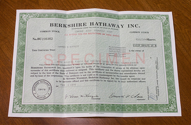 акции мировых компаний Berkshire. у какой компании самые дорогие акции