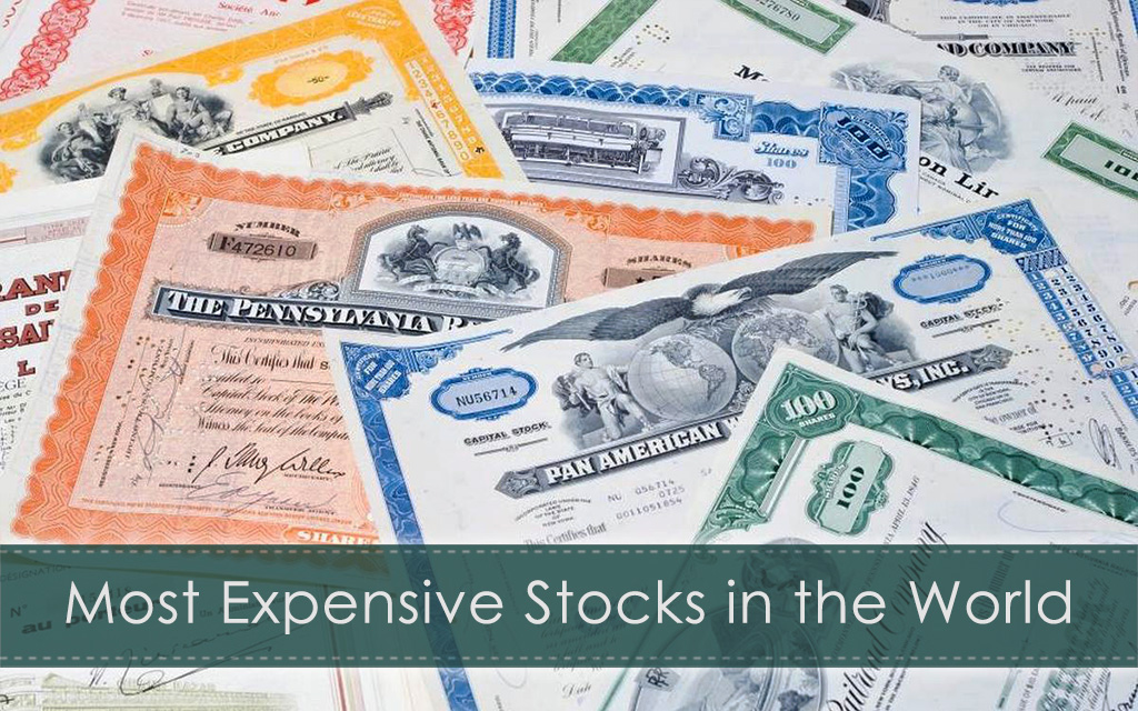 What stocks are the most expensive